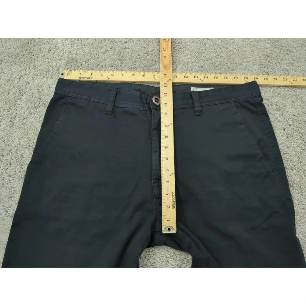 Volcom Frickin Chino Shorts Mens 36‎ Black Inseam: 10